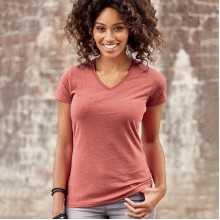 T-shirt V-Neck HD Donna - Russell 